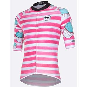 MB Wear Pastry Unisex volwassenen, roze/wit/blauw, turquoise, FR: L (maat fabrikant: L)