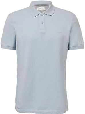 Poloshirt - Effen - Jersey - Kwartmouw - Normale Pasvorm