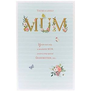 Moederdagkaart mooie mama - luxe moederkaart op moederdag - mooie moederdagkaart voor mama - mooie mama kaarten voor moederdag - Moederdag cadeaukaart - bloemen - gelukkige moederdagkaart