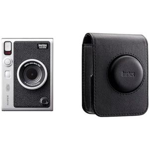 INSTAX FUJIFILM mini Evo Black camera en printer, (USB-C) & instax Fujifilm mini Evo cameratas