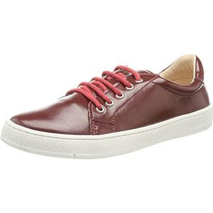 Pololo Unisex Kids Maxi Vegan Red Sneakers, rood, 25 EU