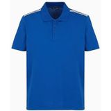 Emporio Armani - Blauwe T-shirt - Heren - Korte Mouwen