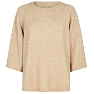 SOYACONCEPT Dames Sc-Nessie Sweater, 98205 Sand Melange, XXL