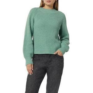 comma casual identity - Trui - Groen - Lange Mouw - Normale Pasvorm