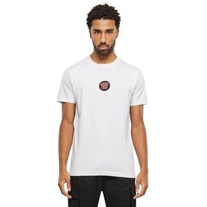 Mister Tee Heren Ballin 23 Patch Tee M White, wit, M