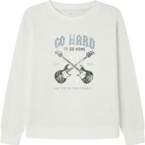 SPRINGFIELD Sweatshirt voor dames, standaard, beige, XS