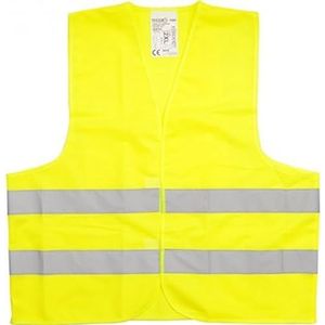 Yato - Panne Vest - Helder Neongeel - Polyester - Klittenbandsluiting