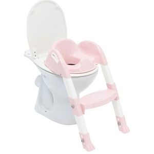 Kiddyloo Toilettrackers poeder roze/wit