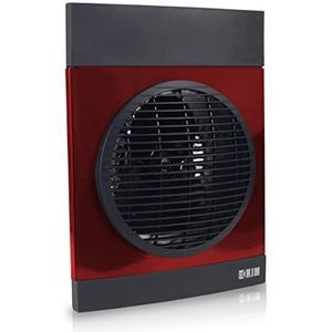 HJM 639R Verticale ventilatorkachel, 2000 W, kunststof, rood