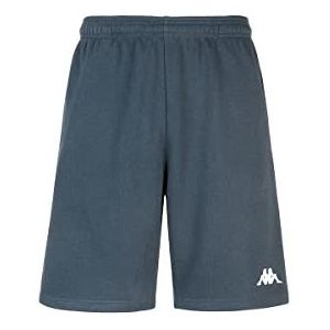 Kappa - Blive Korte Broek - Zwart - Katoen - Elastische Tailleband