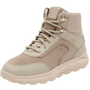 Geox Dames D Spherica 4x4 B ABX enkellaars, Lt Taupe, 38 EU