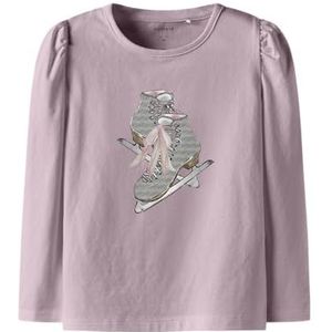 NAME IT Shirt 'NMFSKATY'  brokaat / grijs / sering