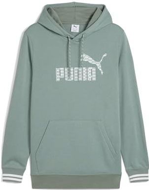 PUMA - UNITED HOODIE TR - Hoodie - Groen - Met Capuchon - Kangoeroezak