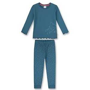 Sanetta Meisje 233051 Pyjamaset, Blauw, 98