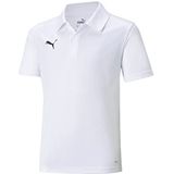 PUMA teamLIGA Sideline Polo Jr uniseks-kind teamLIGA Sideline Polo Jr, Puma Wit-Puma Zwart, 164