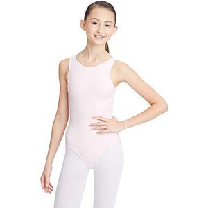 Capezio Tankpak met hoge hals voor dames, roze, XS