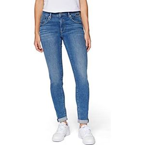 Mavi Lexy Jeans voor dames, Mid Brushed Glam, 33W x 27L