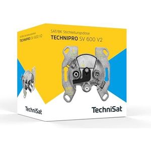 Technisat - TECHNIPRO SV 600 V2 - Aansluitdoos - Zwart - Frequentiebereik 5-2.200 MHz