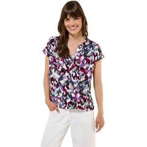 Cecil - Gedessineerde Blouse - Wit - Dames