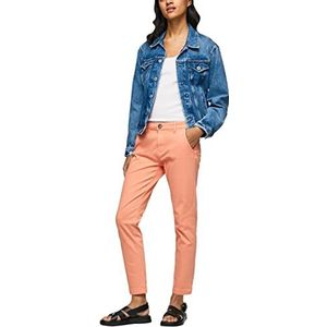 Pepe Jeans Maura-broek voor dames, Sinaasappel (Perzik), 33W / 32L