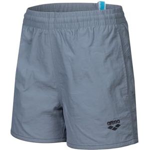 Arena Bywayx Junior R Badpak Sea and Pool Baby Badpak, badpak van zachte, gerecyclede sneldrogende stof, badpak met mesh binnenslip en zijzakken, Zeeschuim asfalt, 10-11 Jaar