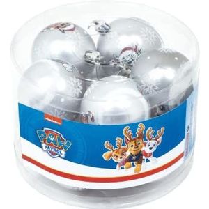 ARDITEX PW14027 Kerstballen, 10 stuks, diameter 6 cm, van Nickelodeon-Paw Patrol