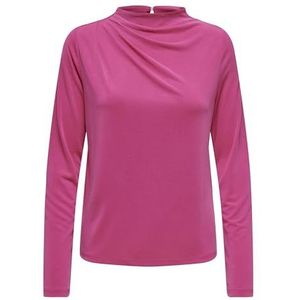 ONLFREE Life L/S Drapey TOP JRS, fuchsiapaars, M