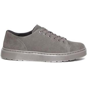 Dr. Martens 6 Eye Shoe, amfibieën, uniseks, volwassenen, gunmetal E.H. Suede, 46 EU, Gunmetal E H Suede, 46 EU