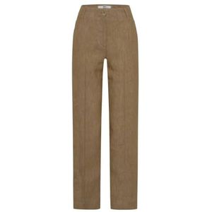Brax Style Maine S damesbroek met casual silhouet, zand, 31W / 30L