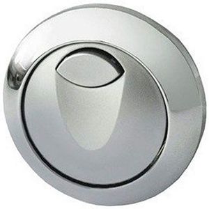Grohe Eau2 Nieuwe Stijl Dual Flush Pneumatisch Chroom Toilet Drukknop 38771000, Multi Kleur