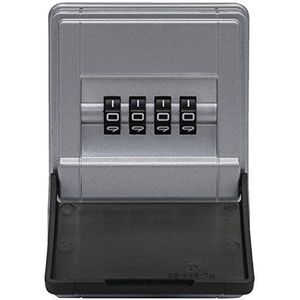 ABUS KeyGarage™ 727 Mini - Sleutelkastje voor aan de muur - voor maximaal 8 sleutels of kleine waardevolle spullen - zwart/zilver