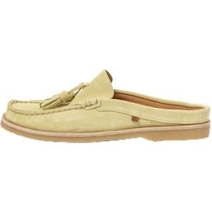 El Naturalista N5964 Plantae, Mule voor dames, limoen, maat 36, Kalk, 36 EU breed