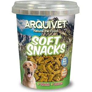 ARQUIVET Soft Snacks voor honden, botten, kip, verpakking 12 x 300 g, natuurlijke snacks voor honden van alle rassen, prijzen, beloningen, snoepjes voor honden