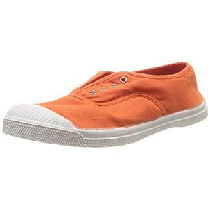 Bensimon Tennis Elly Sneakers voor dames, Oranje Orange Vif 245, 39 EU