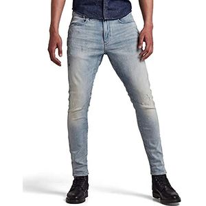 G-STAR RAW D-STAQ 3D Slim Jeans voor heren, Blauw (Vintage Nassau vernietigd 8968-c467), 27W / 32L