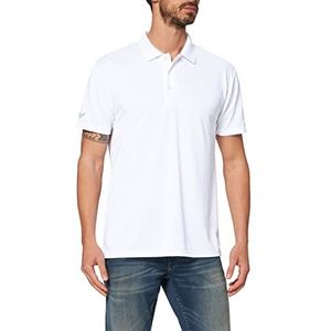 Trigema Poloshirt voor heren, wit, 3XL