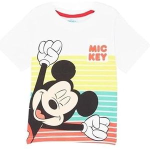 Disney jongens T-shirt, wit, 5 jaar, Wit., 5 Jaren