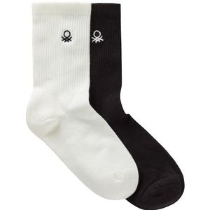 United Colors of Benetton sokken 2 paar, Zwart, 10 anni