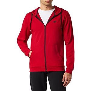 4F H4Z22-BLM353 sweatshirt, rood, XL voor heren, Netto, XL