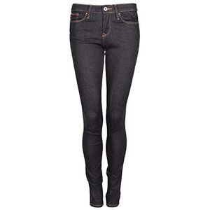 Tommy Jeans Dames Mid Rise Nora Skinny Jeans, Blauw (Niceville Dark Stretch 914)., 24W x 34L