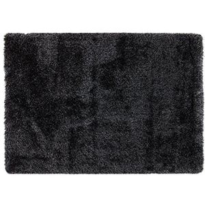 Viva Shaggy tapijt, PVC-polyester, donkergrijs, 160 x 230 x 3,68 cm