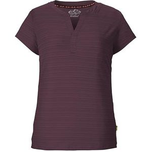 killtec Dames Functioneel T-shirt KOS 32 WMN TSHRT, aubergine, 34, 41269-000