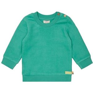 loud + proud Unisex fleece sweat, GOTS-gecertificeerde fleece trui, Plant, 122-128