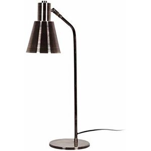 Moira Lighting by Homemania Moderne tafel tafellamp E27, 100 W, antiek zilver, 65 cm lampenkap: 14 x 21 cm-180 cm, 2 eenheden