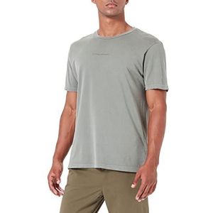 7 For All Mankind Heren Tee Mineral Dye T-shirt, groen, S