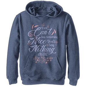 Disney jongens Bambi - Can't Say Something Nice Hoodie T-Shirt Heather marineblauw M