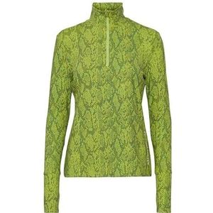 THEJOGGCONCEPT Jcsammi Snake Ls T-shirt voor dames, 201745/Lime Punch Mix, S