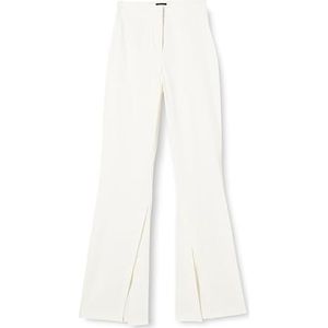 Pinko Doordachte linnen broek Stre dames, Z15_wit Nembo, 46 NL