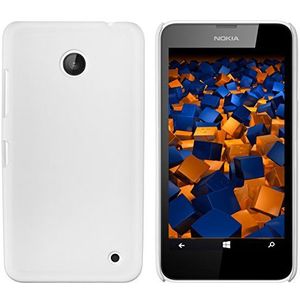 mumbi Harde schaal compatibel met Nokia Lumia 630/635 mobiele telefoon hard case telefoonhoes, wit