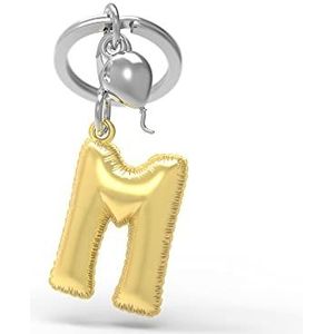 Metalen morpbroek sleutelhanger letter M Party Alfabet